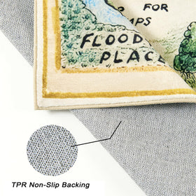 Estmy Machine-Washable Playroom Carpet simplifies quick cleanups after adventures.