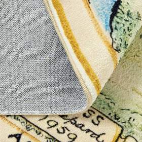 Estmy Soft Faux Wool Rug delivers plush comfort while keeping floors warm.