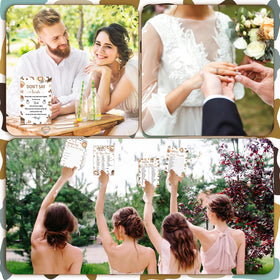 Estune bridal shower pencils ready for quick answers