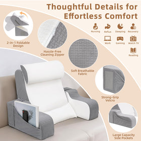 ESUERDO removable cover is machine-washable for quick cleaning.