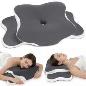 Esup ergonomic cervical pillow with adjustable height for precise neck support and comfort.