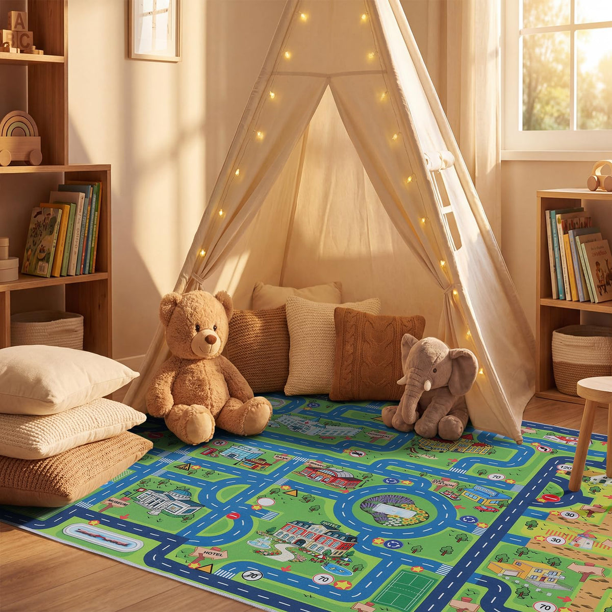 Esup nursery and playroom rug enhances safe, playful spaces for kids