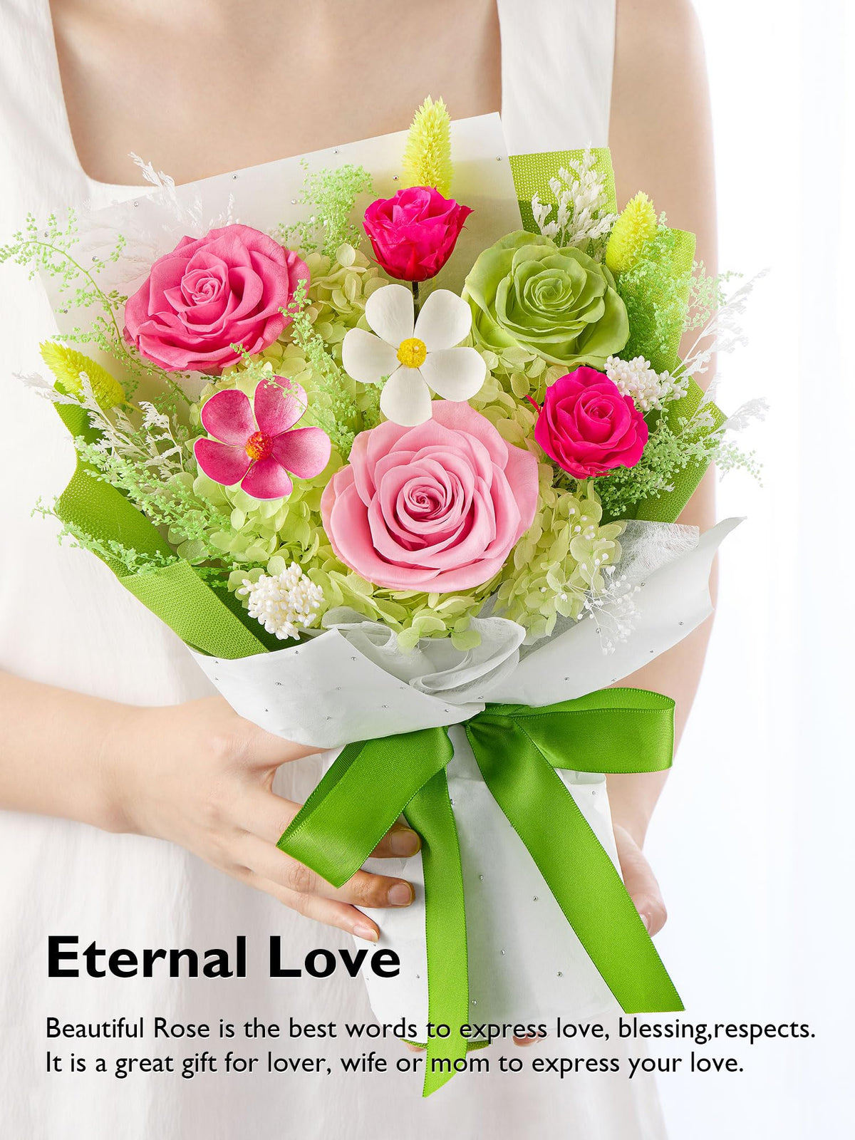Eterfield Mother's Day forever rose arrangement perfect gift for her