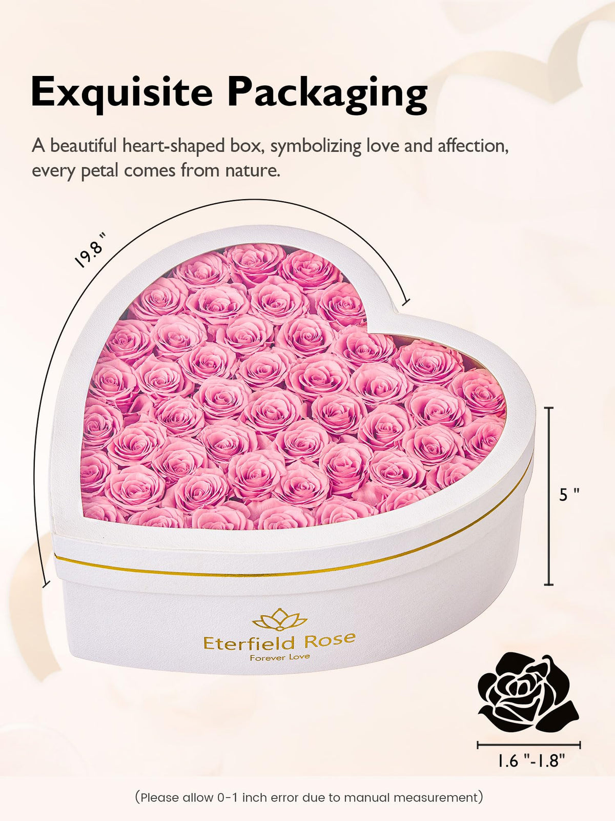 Eterfield preserved roses colorful variety suited for long-lasting gifts