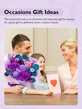 Eterfield bouquet requires zero maintenance and never wilts.