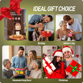 Eterfun Energy-saving LED bulbs provide ambient light.
