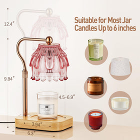 Eterfun timer-equipped candle warmer demonstrating adjustable melt durations