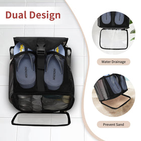 Ethereal large-capacity bag holds multiple bottles for travel or gym.