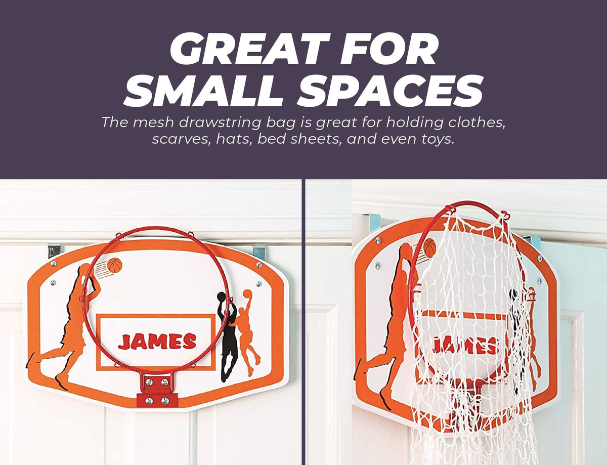 Etna drawstring bag 36 inches detaches for quick laundering and portability.