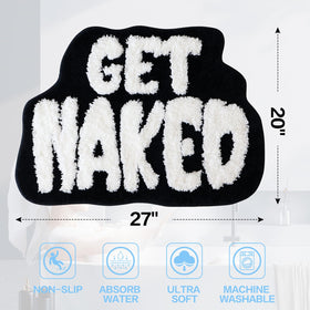 Etomiel Get Naked mat suited for shower, tub, or doorway.