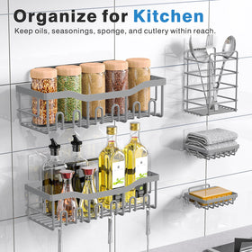 EUDELE bathroom and kitchen storage solution to maximize compact spaces