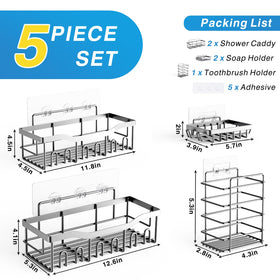EUDELE hollow design provides ventilation and quick drainage after use.