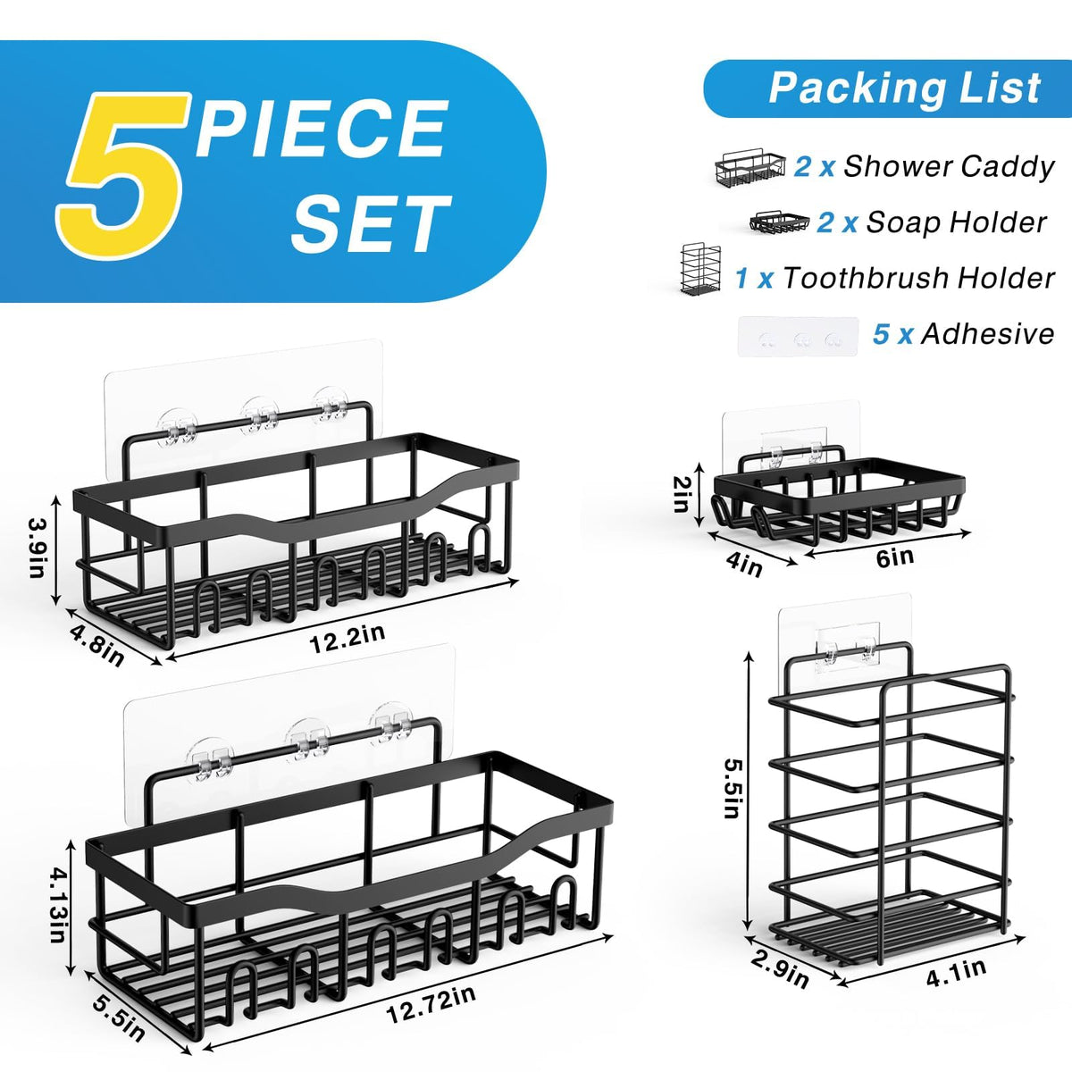 EUDELE versatile organizer for bathroom and kitchen spaces
