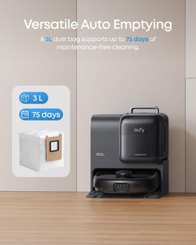 eufy dust bag 3L uses safe materials for household use and easy disposal.
