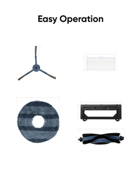 Eufy Omni C20 rolling brush lifts embedded debris from carpets