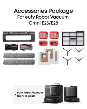 eufy Omni E28 filter improving dust capture and airflow