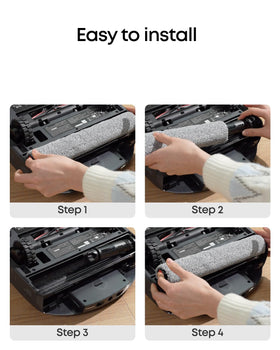 Eufy replacement roller mop, universal compatibility and maintenance.