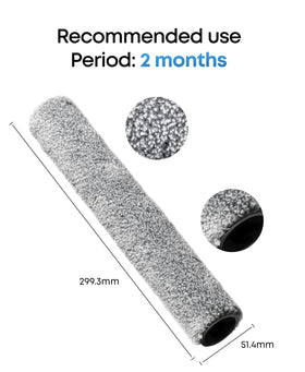 Eufy roller mop replacement for S1, easy tool-free installation.