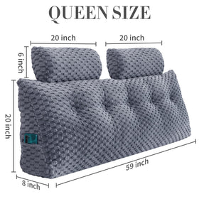 EUHAMS neck roll pillow pair offers versatile neck support while reclining.