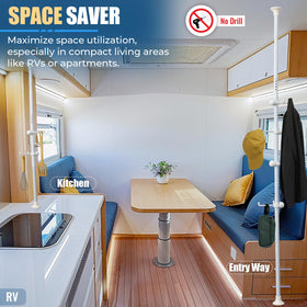 EUIJOIP white finish complements modern interiors and blends with decor.