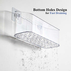 Clear thick plastic provides easy visibility of contents.