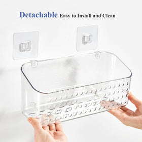 Eunion bath toy storage multipurpose organizer for bath essentials