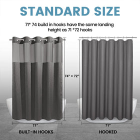 Machine washable EUTXL curtain for easy maintenance