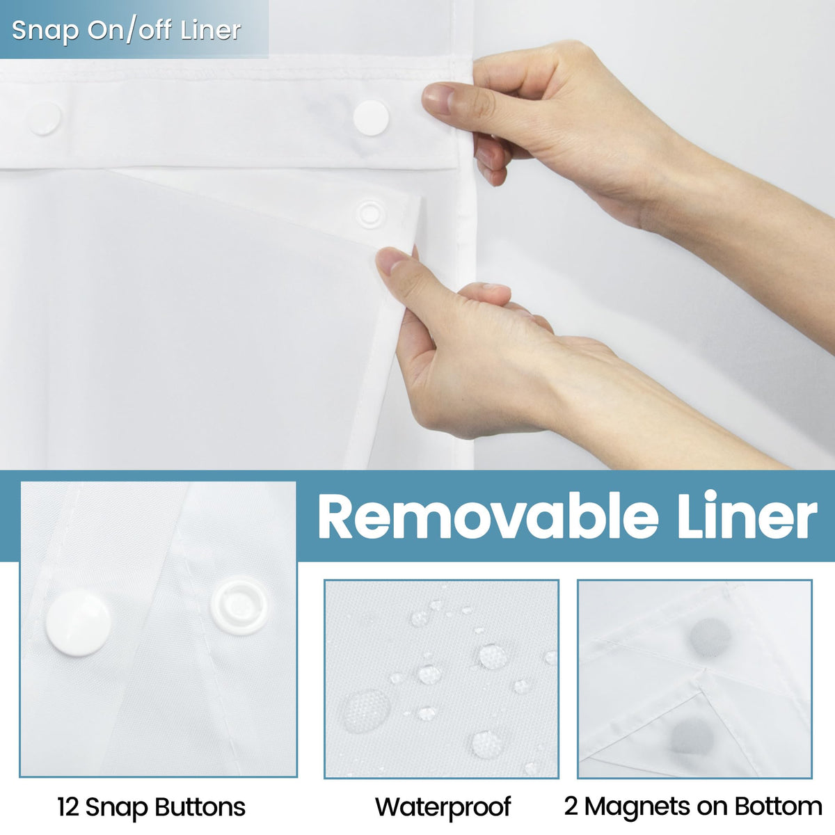 EUTXL included snap-in liner 70x60 supports secure enclosure.