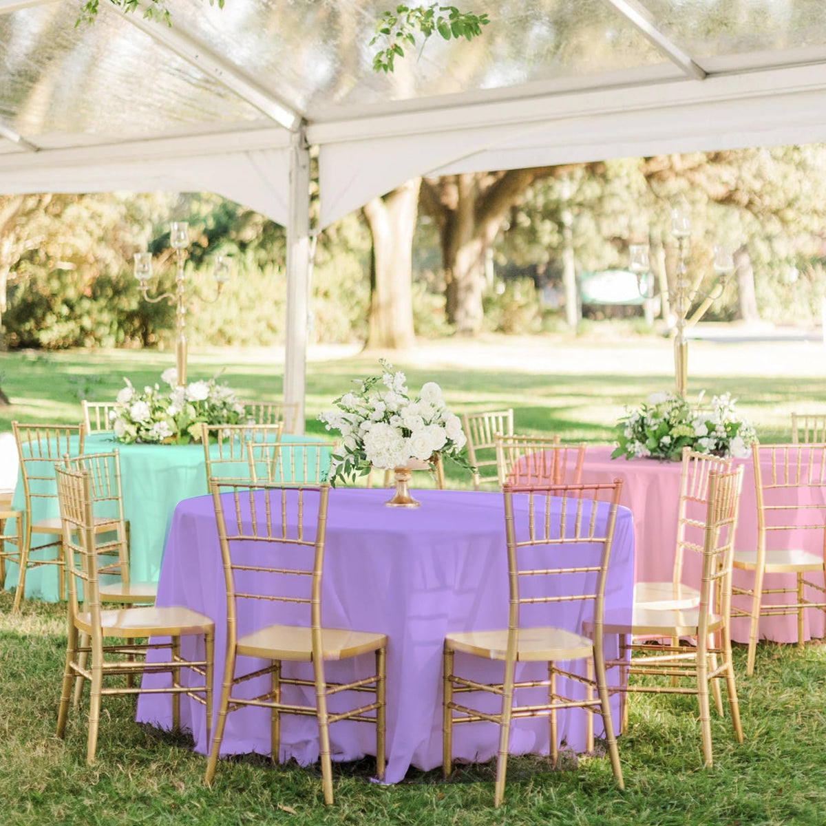 EUVBOKW disposable tablecloth, quick cleanup after events