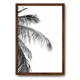 euwazram Rustic Walnut 16x24 frame front view shows warm woodgrain for art