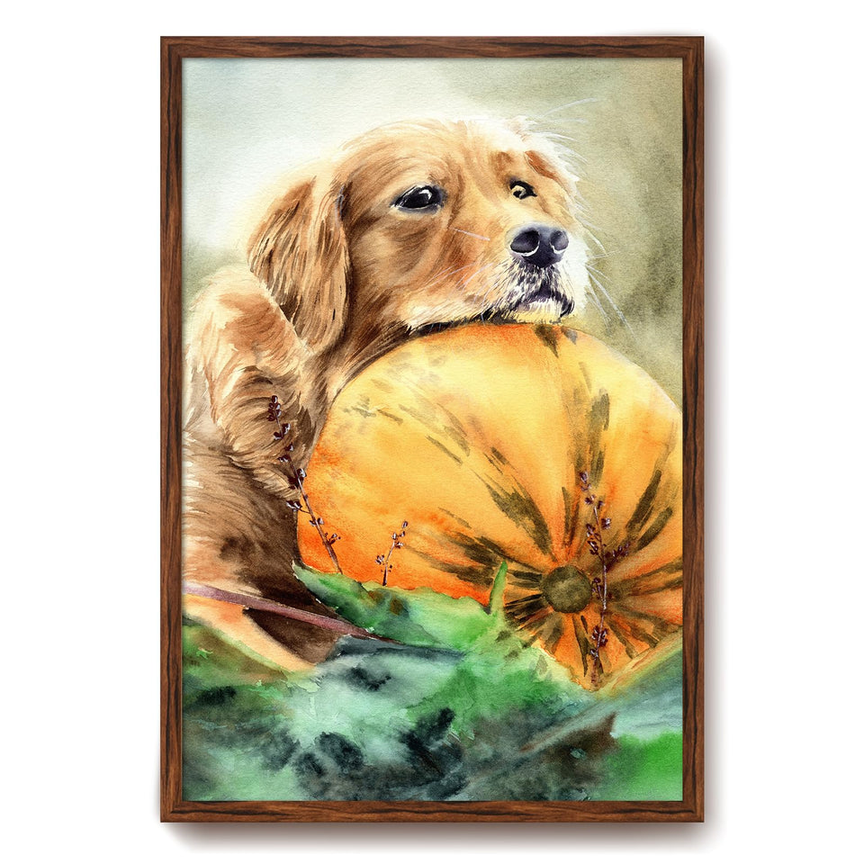 Euwazram Rustic Walnut 24x36 frame front view, ideal for posters or photos with rustic charm