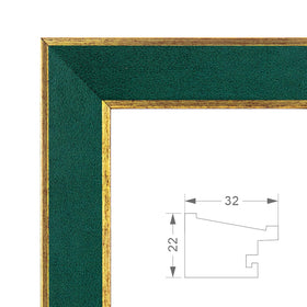 euwazram suede 18x24 frame back with metal clips enables quick photo swaps