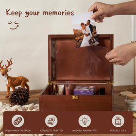EVA murmure time capsule storage for letters and mementos with easy access