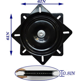 Evadow solid ring ball bearing swivel base delivering quiet, steady movement.