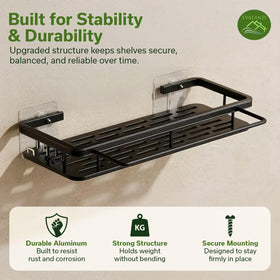 Evaland no-drill installation reduces wall damage and hassles