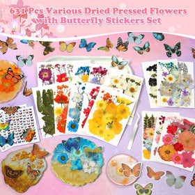 Evatage large butterfly stickers add vibrant accents to crafts and scrapbooks.