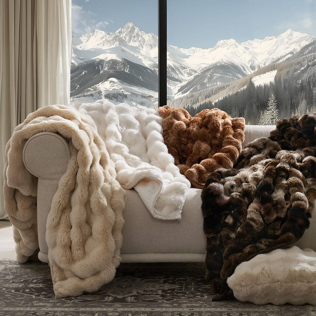 EverGrace gift ready luxury blanket perfect for housewarmings.