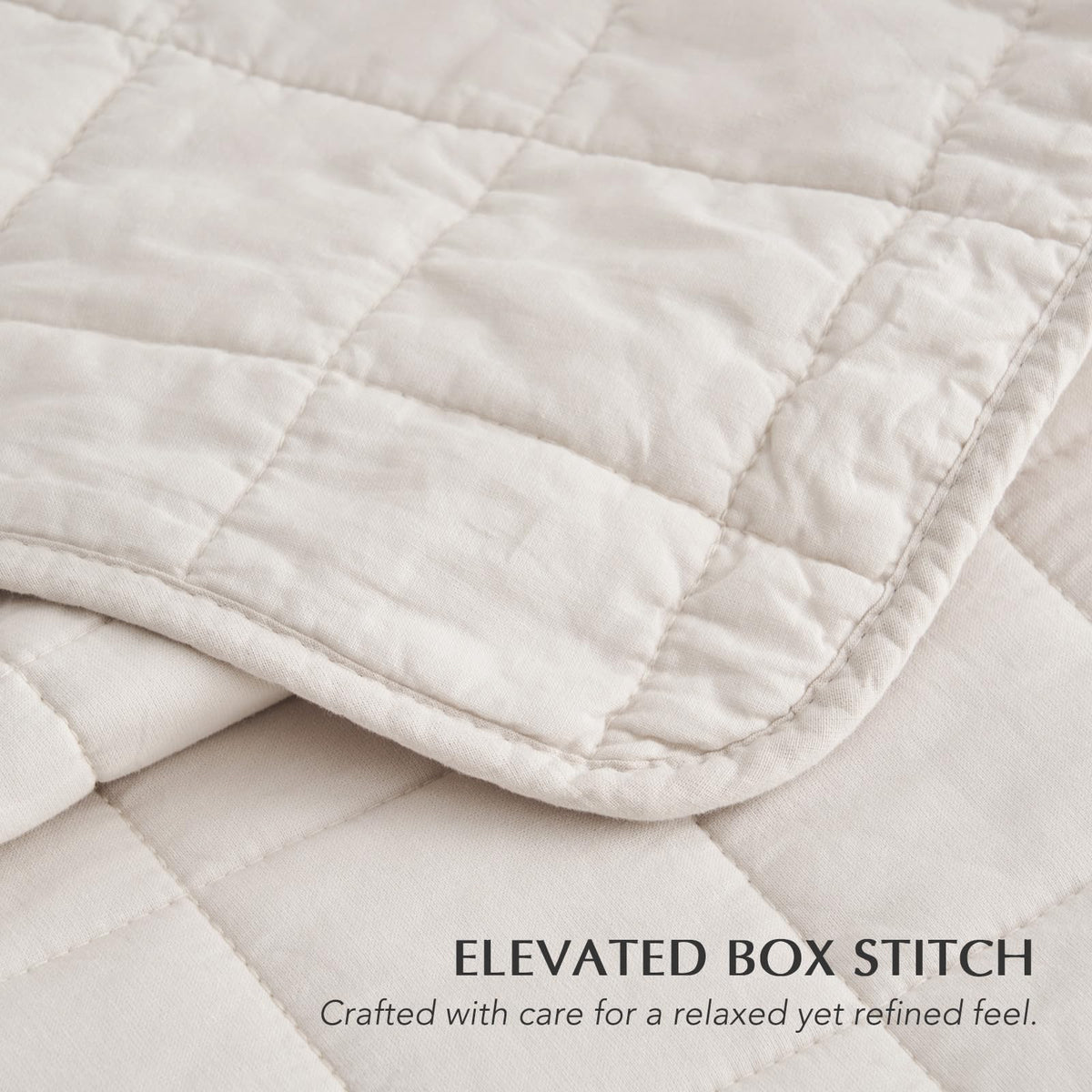 EverGraceHome Birch quilt packaging box demonstrates gift-ready presentation.