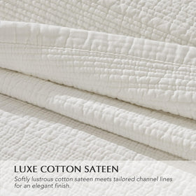 Evergracehome cotton-reverse quilt shows soft texture for relaxed, cozy evenings