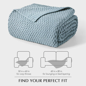 EVERGRACEHOME easy-care-chenille-blanket stays soft after machine washing.