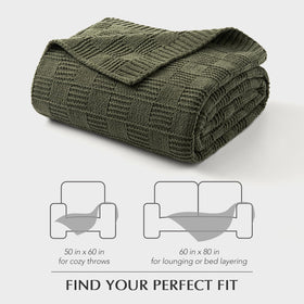 Evergracehome versatile decorative throw for any sofa, bed, or chair.