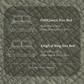 Evergracehome olive green bedroom setup shows modern lines quilt anchoring cozy decor.