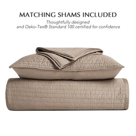 EVERGRACEHOME two pillow shams accompany the set beautifully.