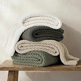 Evergracehome versatile decorative accent on sofa adds texture.