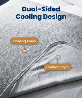 Everlasting Comfort lightweight summer blanket ideal for warm nights.
