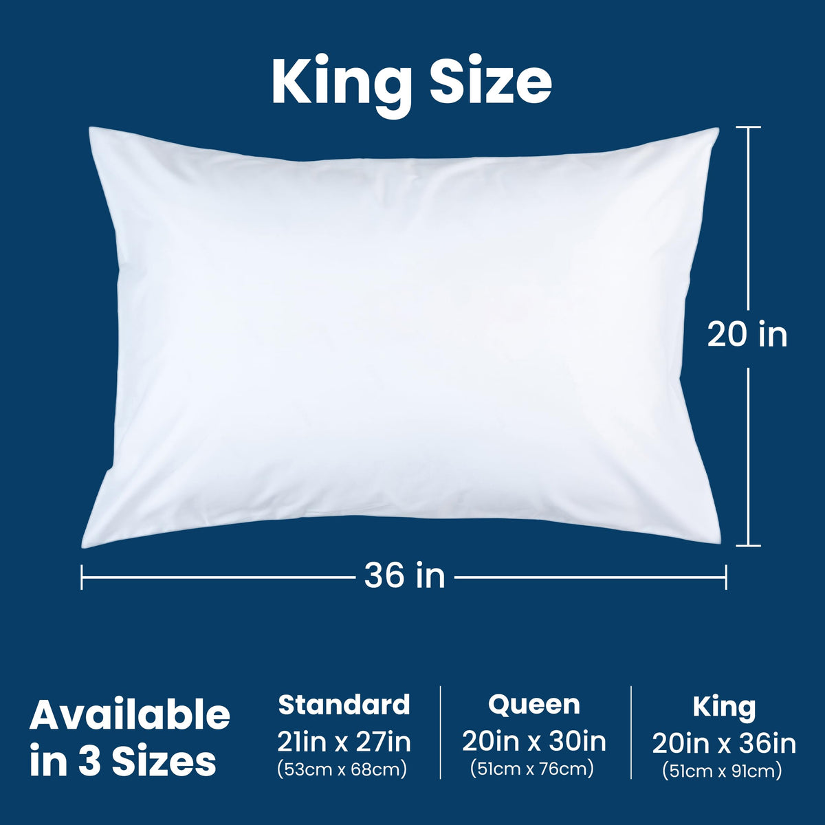 Everlasting Comfort machine-washable pillow cover simplifies busy laundry days.