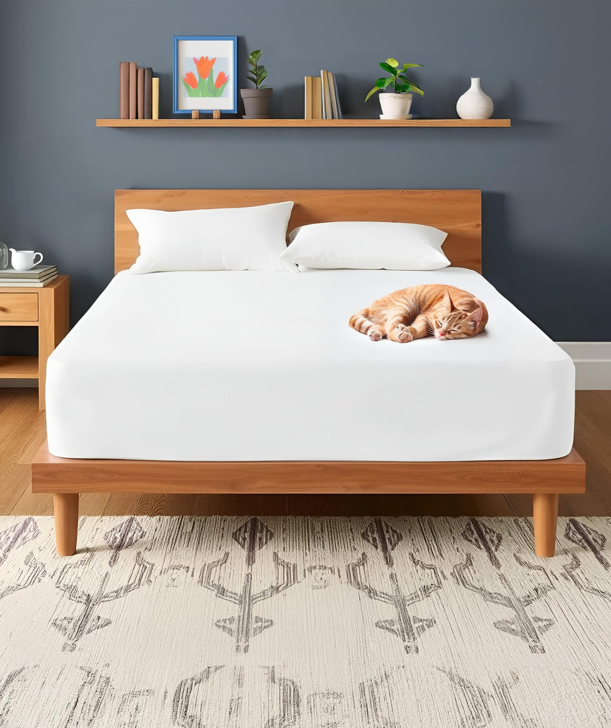 Everlasting Comfort deep-pocket secure-fit protector stays in place all night