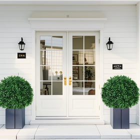 EverNature ground spike setup demonstrates quick tool-free outdoor installation