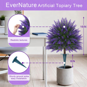 EverNature outdoor entryway decor creates welcoming, low-maintenance charm.