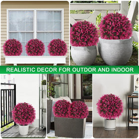 EverNature outdoor porch scene, adds elegant greenery to entrances.